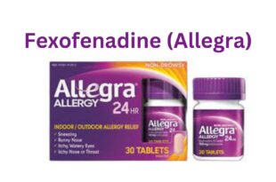 Skin Allergic Medicine, Fexofenadine (Allegra)