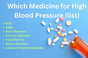 Which Medicine for High Blood Pressure list: Central Agonists, Vasodilators, Alpha-Blockers, Calcium Channel Blockers, ACE , ARBs, Beta-Blockers